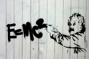 einstein-banksy