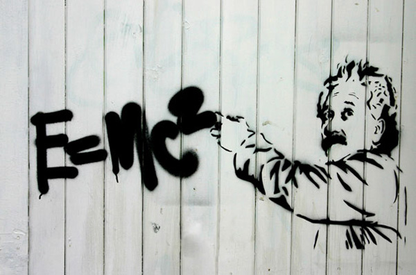 einstein-banksy